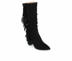 Best Sale ๐งจ Women's Journee Collection Hartly Mid Calf Western Inspired Boot Black ๐ 8 Best Sale ๐งจ Women's Journee Collection Hartly Mid Calf Western Inspired Boot Black ๐ -London Fog Sales 2 532