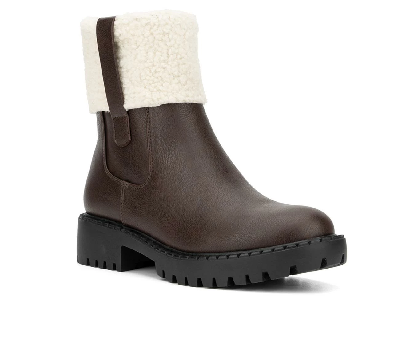 Discount 😀 Women's New York And Company Nelli Winter Booties Brown 🤩 3 Discount 😀 Women's New York And Company Nelli Winter Booties Brown 🤩 - Image 3