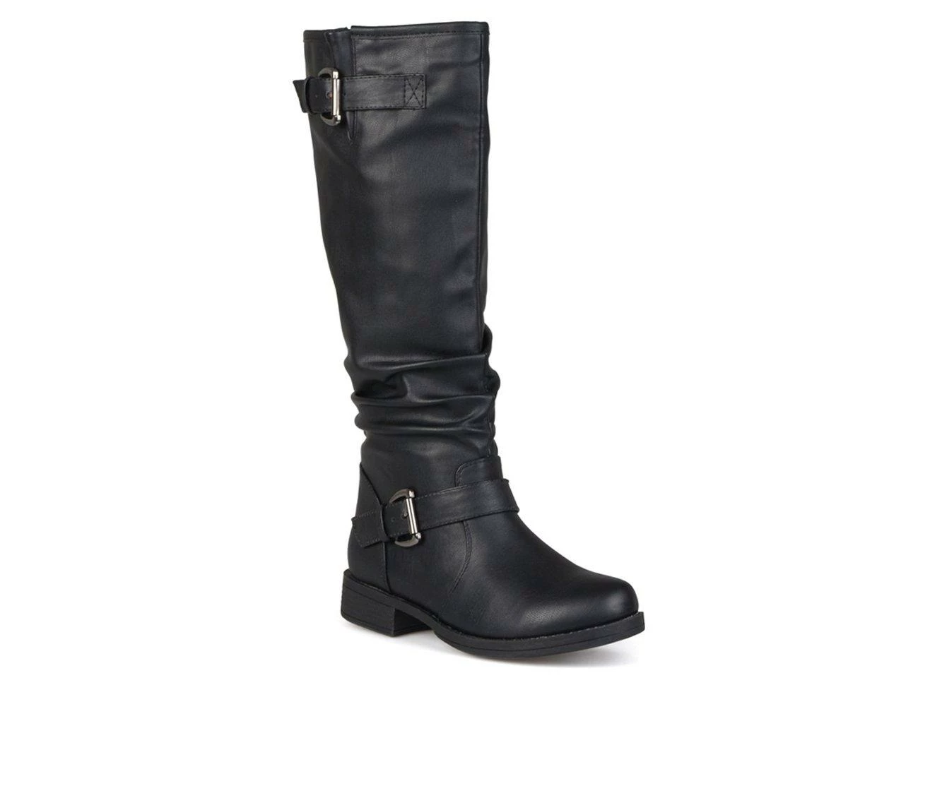 Best deal 🥰 Women's Journee Collection Stormy Wide Calf Knee High 🥾 Boots Black ⌛ 3 Best deal 🥰 Women's Journee Collection Stormy Wide Calf Knee High 🥾 Boots Black ⌛ - Image 3