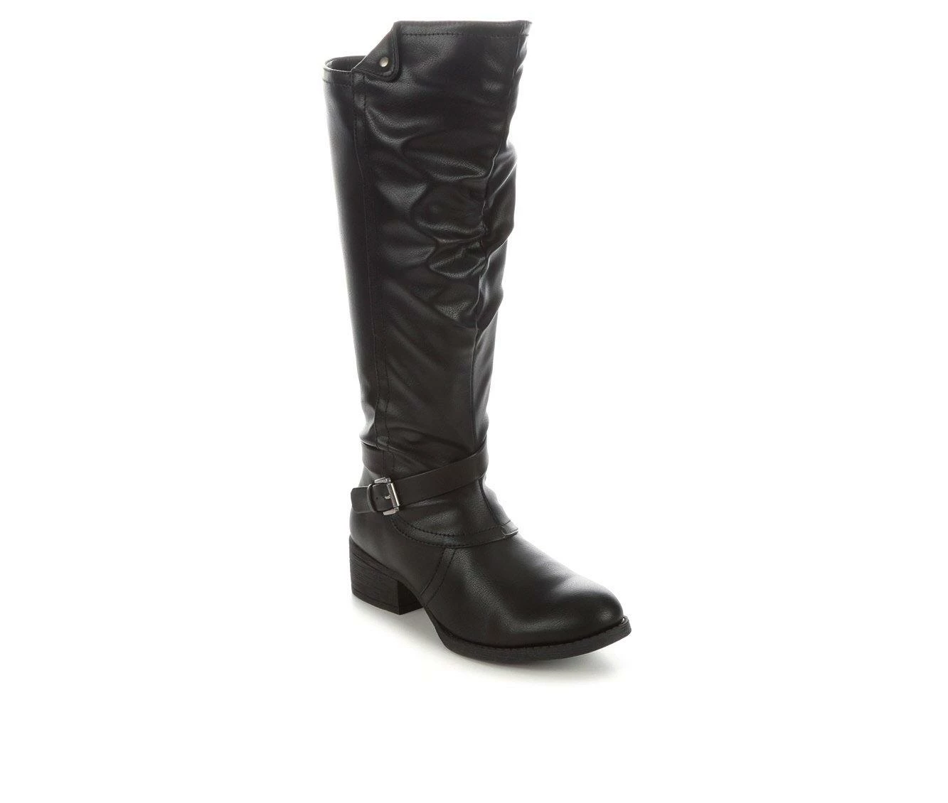 Outlet π Women's Sugar Daphne Wide Width & Wide Calf Knee High π₯Ύ Boots Black WW/ WC π 3 Outlet π Women's Sugar Daphne Wide Width & Wide Calf Knee High π₯Ύ Boots Black WW/ WC π - Image 3