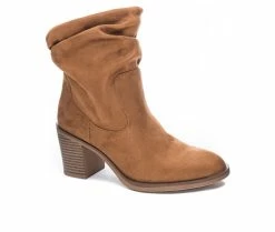 Discount 🤩 Women's CL By Laundry Kalie Booties Tan ✔️ -London Fog Sales 2 604