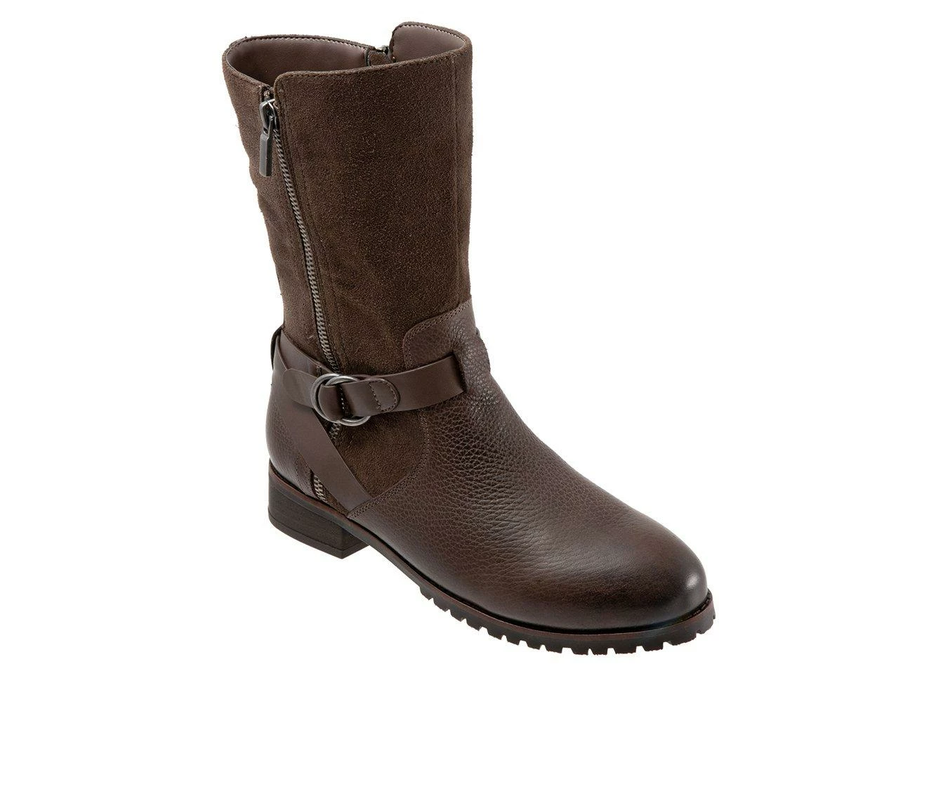 Hot Sale ❤️ Women's Softwalk Marlowe Moto 🥾 Boots Ash Grey ⌛ 3 Hot Sale ❤️ Women's Softwalk Marlowe Moto 🥾 Boots Ash Grey ⌛ - Image 3