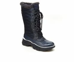 Promo 🌟 Women's JBU By Jambu Lorina Waterproof Winter 🥾 Boots Navy 🛒 7 Promo 🌟 Women's JBU By Jambu Lorina Waterproof Winter 🥾 Boots Navy 🛒 -London Fog Sales 2 616