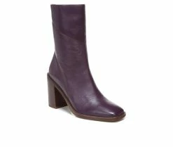 Wholesale ✔️ Women's Franco Sarto Stevie Mid 🥾 Boots Plum ⭐ -London Fog Sales 2 619