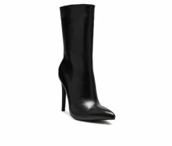 New ⌛ Women's Rag & Co Nagini Booties Black ⌛ 8 New ⌛ Women's Rag & Co Nagini Booties Black ⌛ -London Fog Sales 2 626