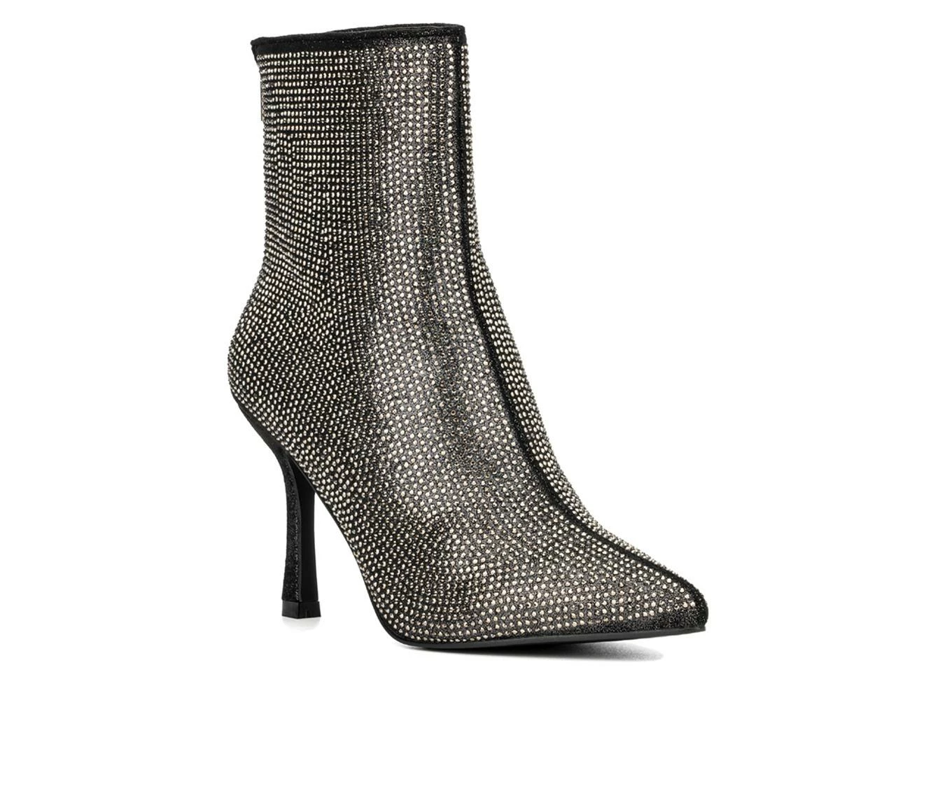 Discount ๐ Women's New York And Company Reana Heeled Booties Gun Metal ๐งจ 3 Discount ๐ Women's New York And Company Reana Heeled Booties Gun Metal ๐งจ - Image 3