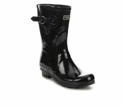 Budget ⭐ Women's London Fog Tally Rain 🥾 Boots Black 🛒 -London Fog Sales 2 648