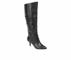 Budget 🔥 Women's Journee Collection Kaavia Wide Calf Knee High 🥾 Boots Black 🎉 8 Budget 🔥 Women's Journee Collection Kaavia Wide Calf Knee High 🥾 Boots Black 🎉 -London Fog Sales 2 651