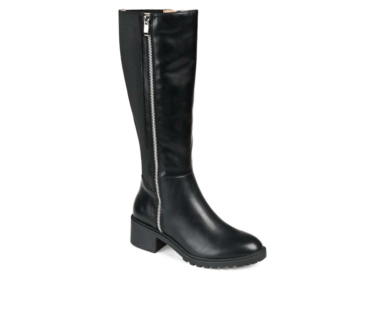 Promo ✨ Women's Journee Collection Morgaan Extra Wide Calf Knee High 🥾 Boots Black 🥰 3 Promo ✨ Women's Journee Collection Morgaan Extra Wide Calf Knee High 🥾 Boots Black 🥰 - Image 3