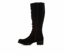 Best Pirce 🔔 Women's Unr8ed Danielle Knee High 🥾 Boots Black 🌟 9 Best Pirce 🔔 Women's Unr8ed Danielle Knee High 🥾 Boots Black 🌟 -London Fog Sales 3 1