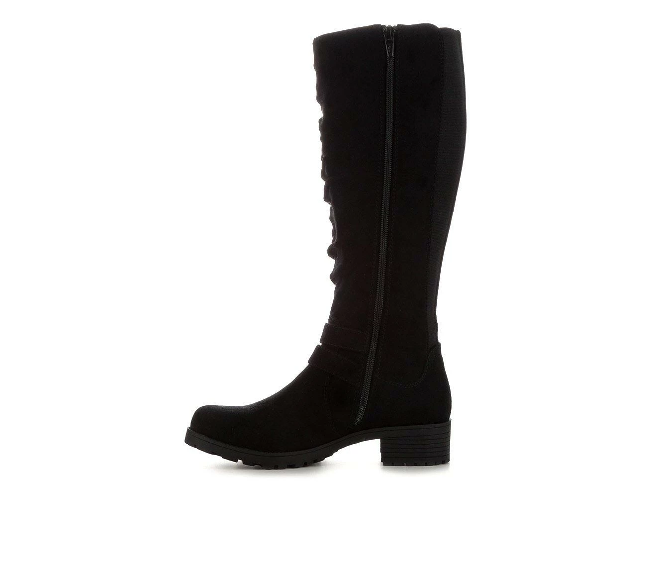 Best Pirce 🔔 Women's Unr8ed Danielle Knee High 🥾 Boots Black 🌟 4 Best Pirce 🔔 Women's Unr8ed Danielle Knee High 🥾 Boots Black 🌟 - Image 4