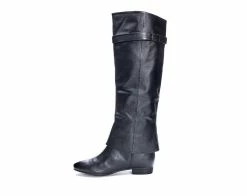Discount 💯 Women's Chinese Laundry Set In Stone Knee High 🥾 Boots Black 🔥 -London Fog Sales 3 107