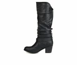 Deals 🔔 Women's Journee Collection Late Knee High 🥾 Boots Black 🔔 -London Fog Sales 3 128