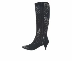 Wholesale 🎉 Women's Impo Namora Sparkle Knee High 🥾 Boots Black/Smoke ✨ 9 Wholesale 🎉 Women's Impo Namora Sparkle Knee High 🥾 Boots Black/Smoke ✨ -London Fog Sales 3 158