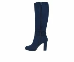 Top 10 😉 Women's Impo Ovidia Knee High 🥾 Boots Midnight Blue W 🔔 -London Fog Sales 3 164