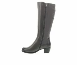 New 💯 Women's Propet Talise Wide Calf Knee High 🥾 Boots Grey 🔥 -London Fog Sales 3 175