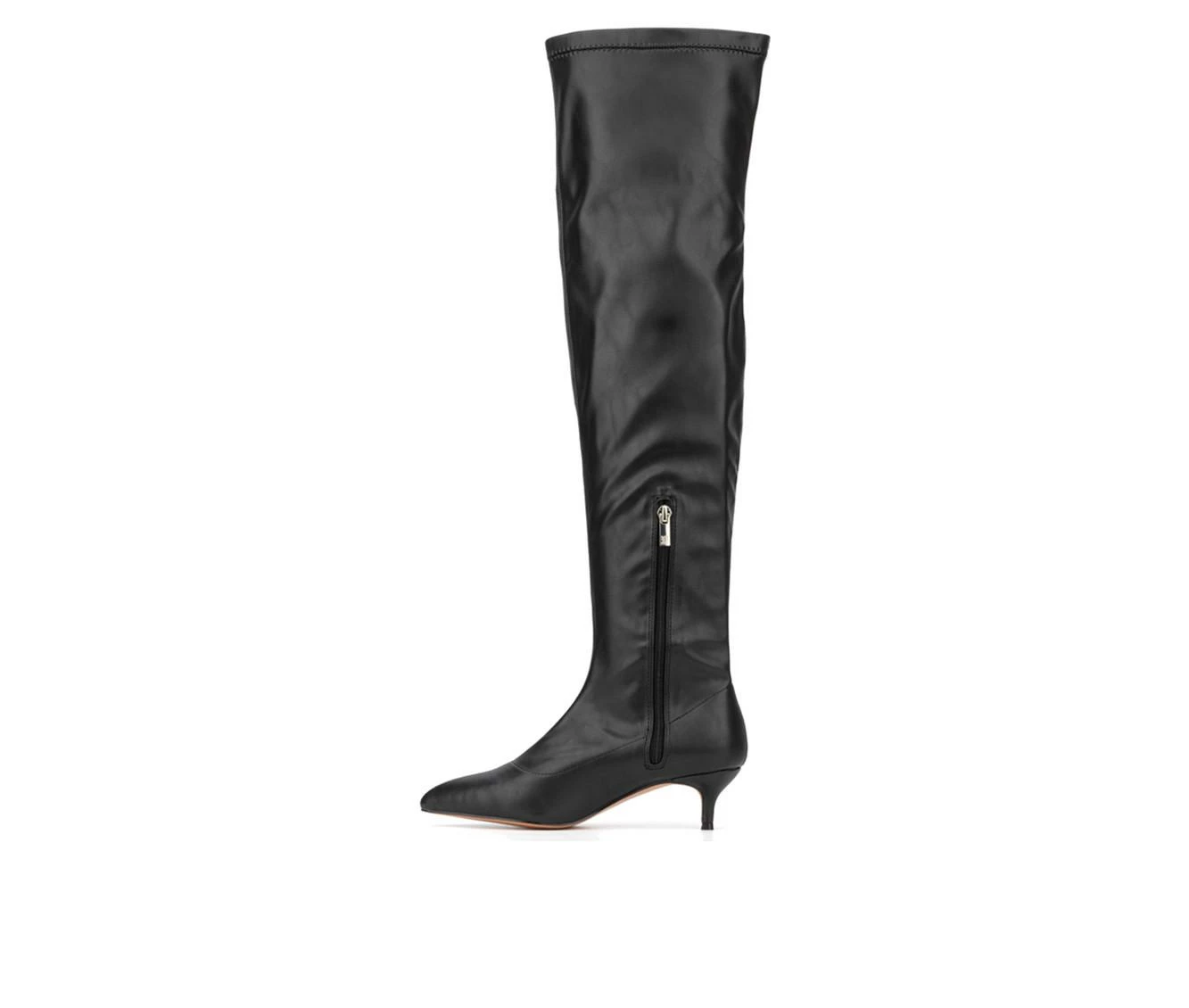 Best Sale 😀 Women's New York And Company Ilaina Knee High 🥾 Boots Black ✨ 4 Best Sale 😀 Women's New York And Company Ilaina Knee High 🥾 Boots Black ✨ - Image 4