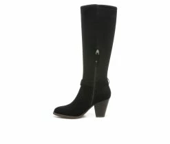 Buy ๐ Women's Dr. Scholls Knockout Knee-High Heeled Booties Black ๐ 9 Buy ๐ Women's Dr. Scholls Knockout Knee-High Heeled Booties Black ๐ -London Fog Sales 3 184