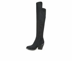 Top 10 👍 Women's Zodiac Ronson-WC Knee High 🥾 Boots Black 🌟 9 Top 10 👍 Women's Zodiac Ronson-WC Knee High 🥾 Boots Black 🌟 -London Fog Sales 3 185