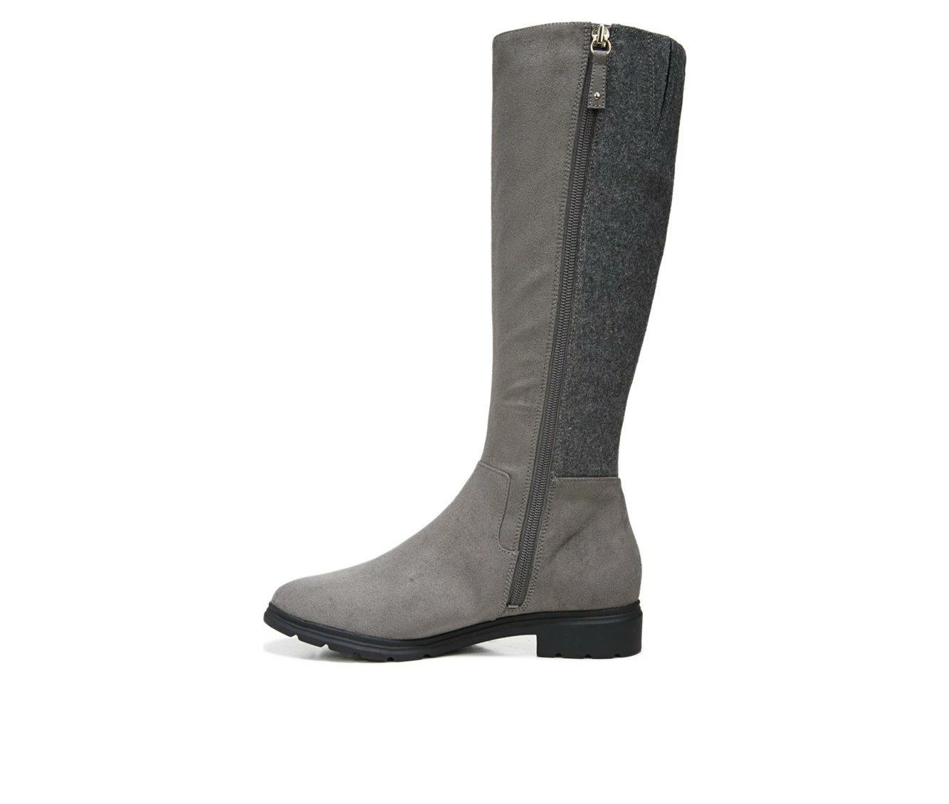 Cheapest 👍 Women's Dr. Scholls New Start Knee High Riding 🥾 Boots Grey 🥰 4 Cheapest 👍 Women's Dr. Scholls New Start Knee High Riding 🥾 Boots Grey 🥰 - Image 4