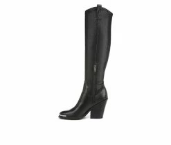 Deals 🥰 Women's Franco Sarto Glenice 2 Wide Calf Knee High Heeled Western 🥾 Boots Black ⌛ 9 Deals 🥰 Women's Franco Sarto Glenice 2 Wide Calf Knee High Heeled Western 🥾 Boots Black ⌛ -London Fog Sales 3 194