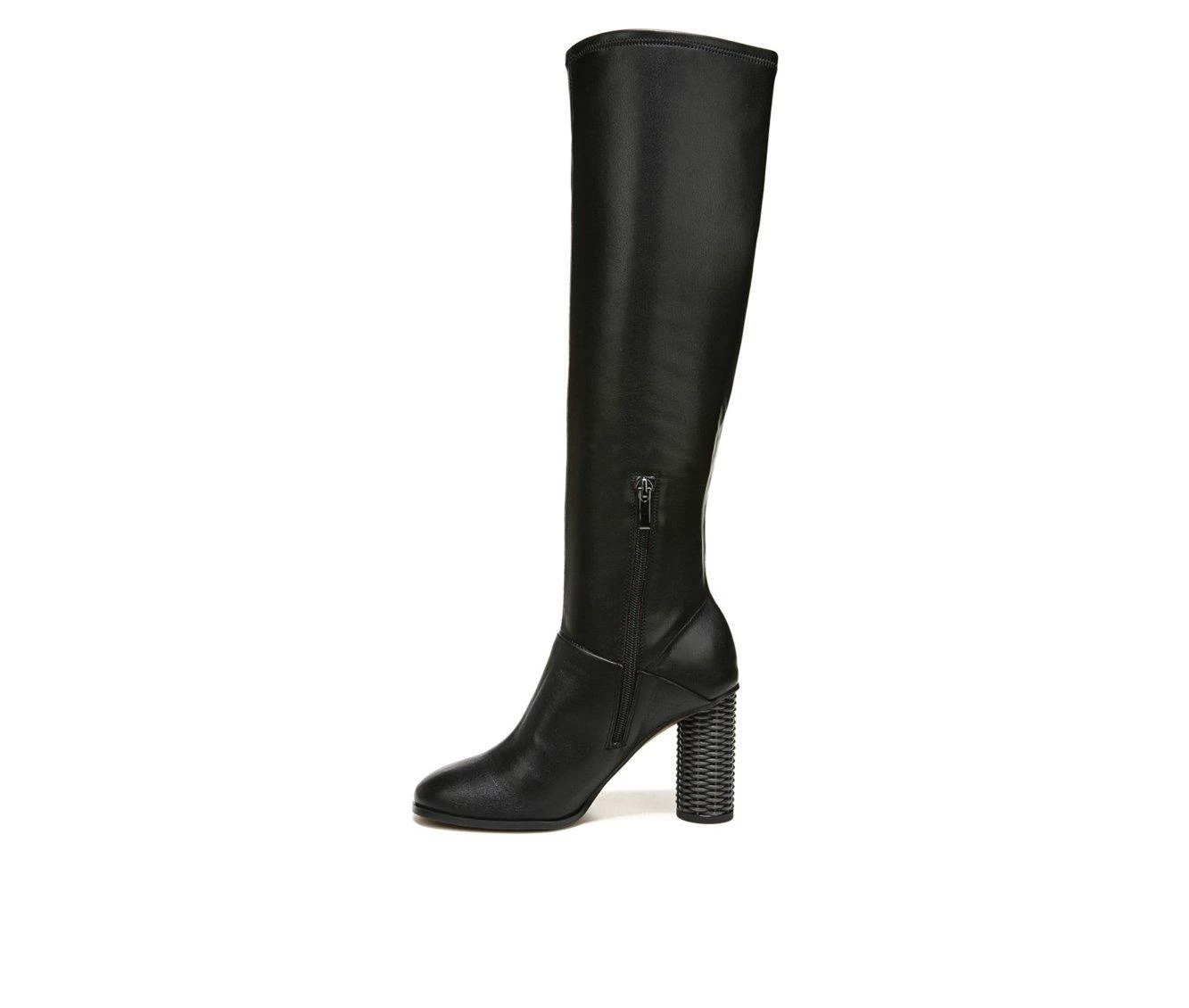 New 🌟 Women's Franco Sarto Cindy Tall Knee High Heeled 🥾 Boots Black 💯 4 New 🌟 Women's Franco Sarto Cindy Tall Knee High Heeled 🥾 Boots Black 💯 - Image 4