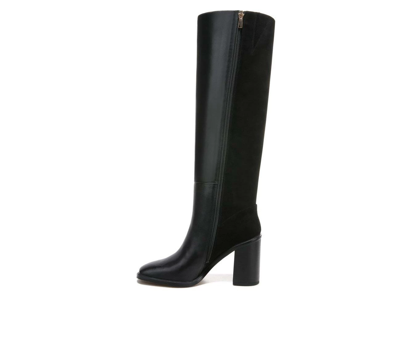 Best Pirce ⌛ Women's Franco Sarto Stevie Tall Knee High Heeled 🥾 Boots Black 🤩 4 Best Pirce ⌛ Women's Franco Sarto Stevie Tall Knee High Heeled 🥾 Boots Black 🤩 - Image 4
