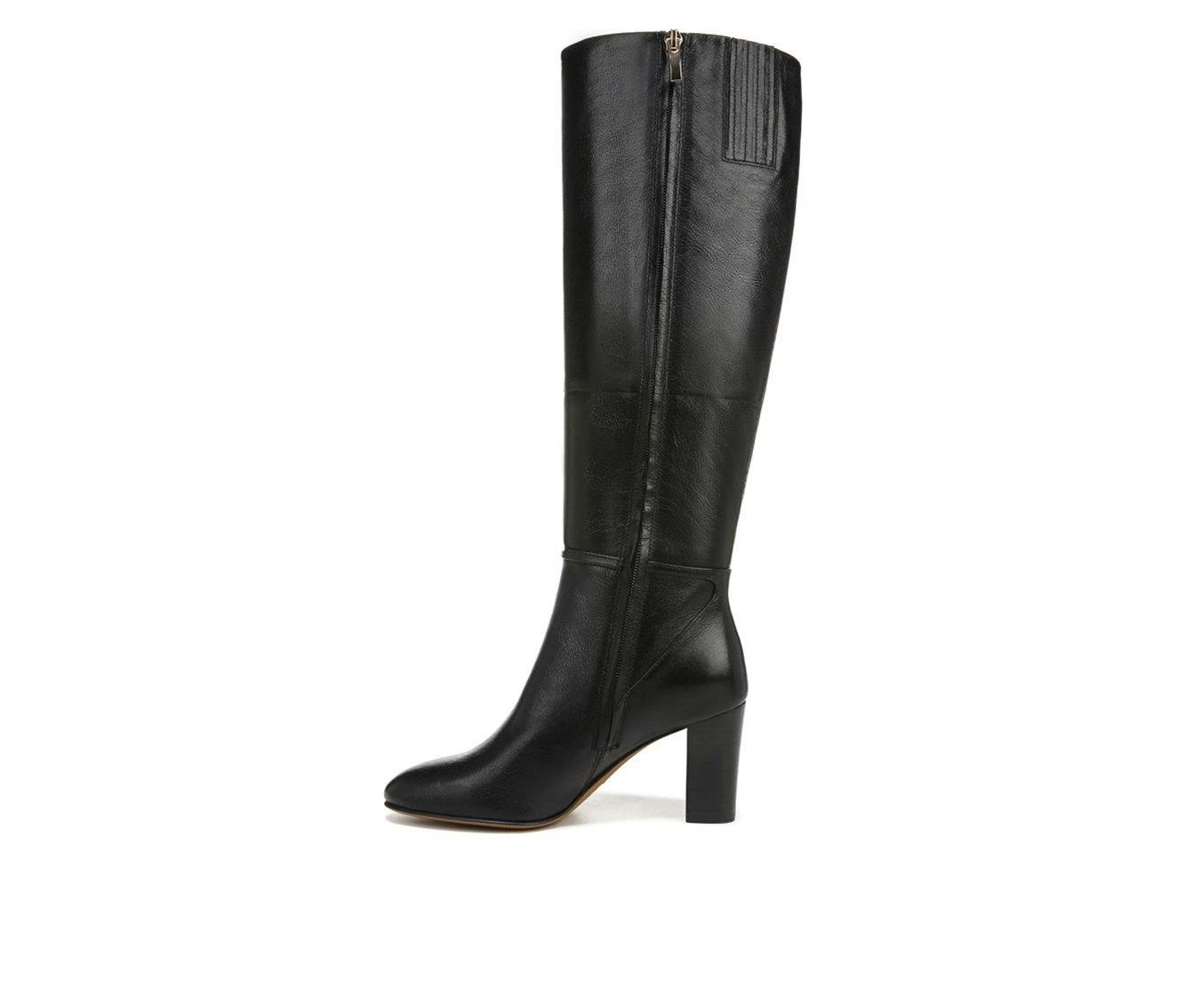 Best deal 🥰 Women's Franco Sarto Palermo Knee High Heeled 🥾 Boots Black 🤩 4 Best deal 🥰 Women's Franco Sarto Palermo Knee High Heeled 🥾 Boots Black 🤩 - Image 4