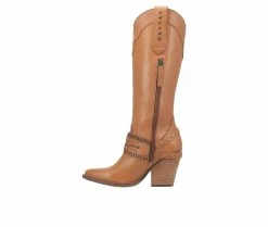 Coupon 🧨 Women's Dingo Boot Masquerade Western 🥾 Boots Camel 🔔 -London Fog Sales 3 217