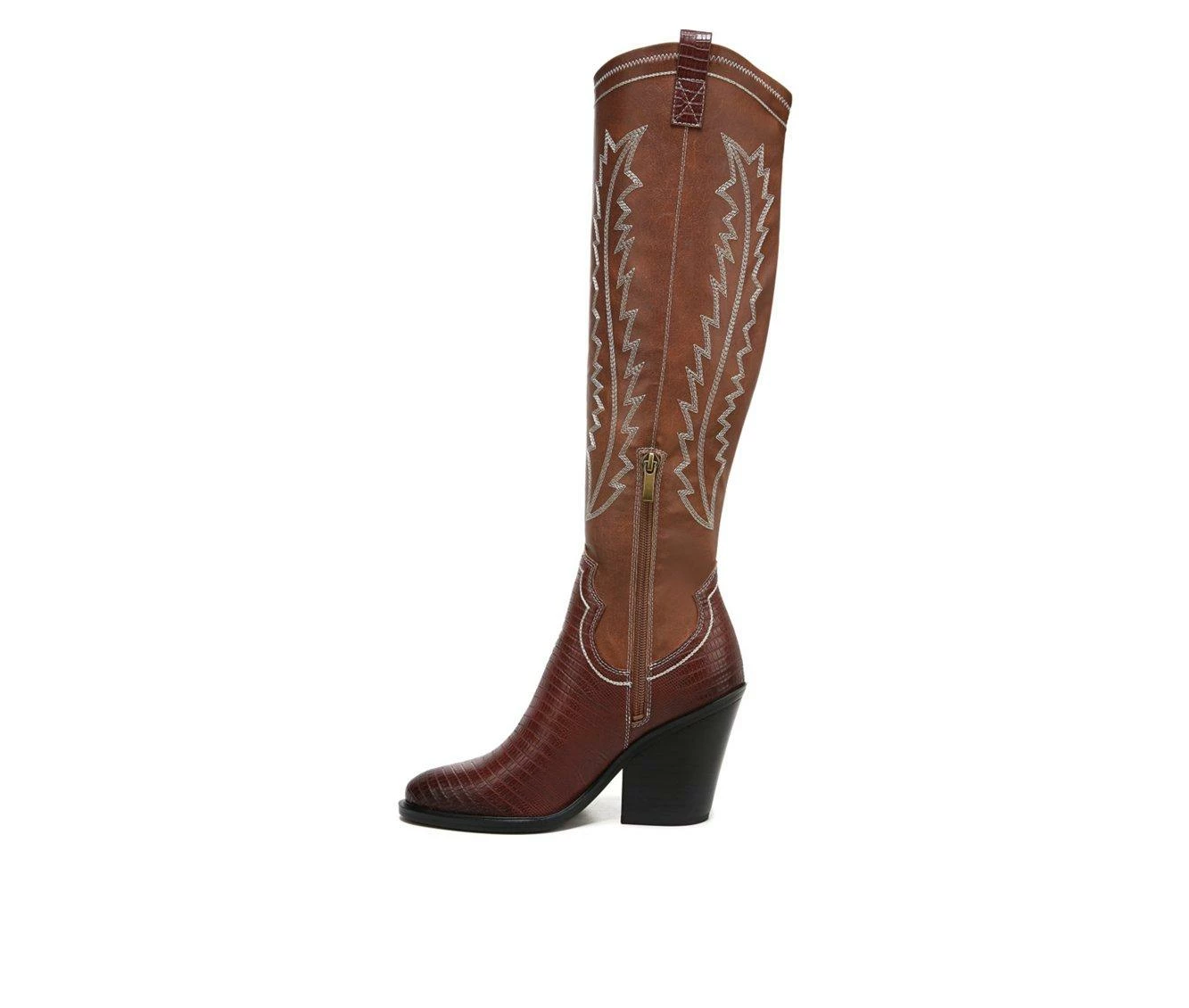 Deals ๐ฏ Women's Franco Sarto Glenice Knee High Heeled Western ๐ฅพ Boots Brown ๐ 4 Deals ๐ฏ Women's Franco Sarto Glenice Knee High Heeled Western ๐ฅพ Boots Brown ๐ - Image 4