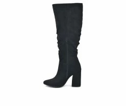Best Sale ⌛ Women's Seven Dials Adelyn Knee High 🥾 Boots Black/Suedette 👏 9 Best Sale ⌛ Women's Seven Dials Adelyn Knee High 🥾 Boots Black/Suedette 👏 -London Fog Sales 3 240