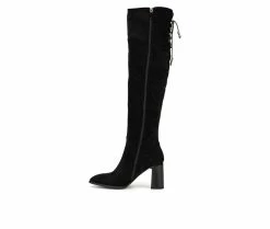 Buy 😍 Women's Torgeis Ryder Knee High 🥾 Boots Black 🎉 -London Fog Sales 3 245