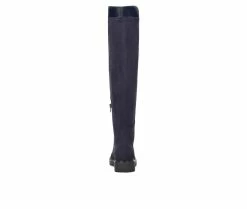Discount 🤩 Women's Nine West Tread Knee High 🥾 Boots Navy 🎉 -London Fog Sales 3 254
