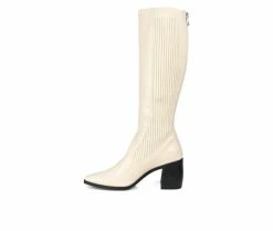 Deals ⭐ Women's Journee Collection Winny Extra Wide Calf Knee High 🥾 Boots Bone ✔️ -London Fog Sales 3 266