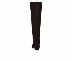 New 😀 Women's Nine West Hiya Knee High 🥾 Boots Dark Brown WC 🌟 -London Fog Sales 3 272