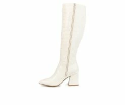 Top 10 🔔 Women's Journee Collection Landree Knee High 🥾 Boots Bone 🔔 9 Top 10 🔔 Women's Journee Collection Landree Knee High 🥾 Boots Bone 🔔 -London Fog Sales 3 274