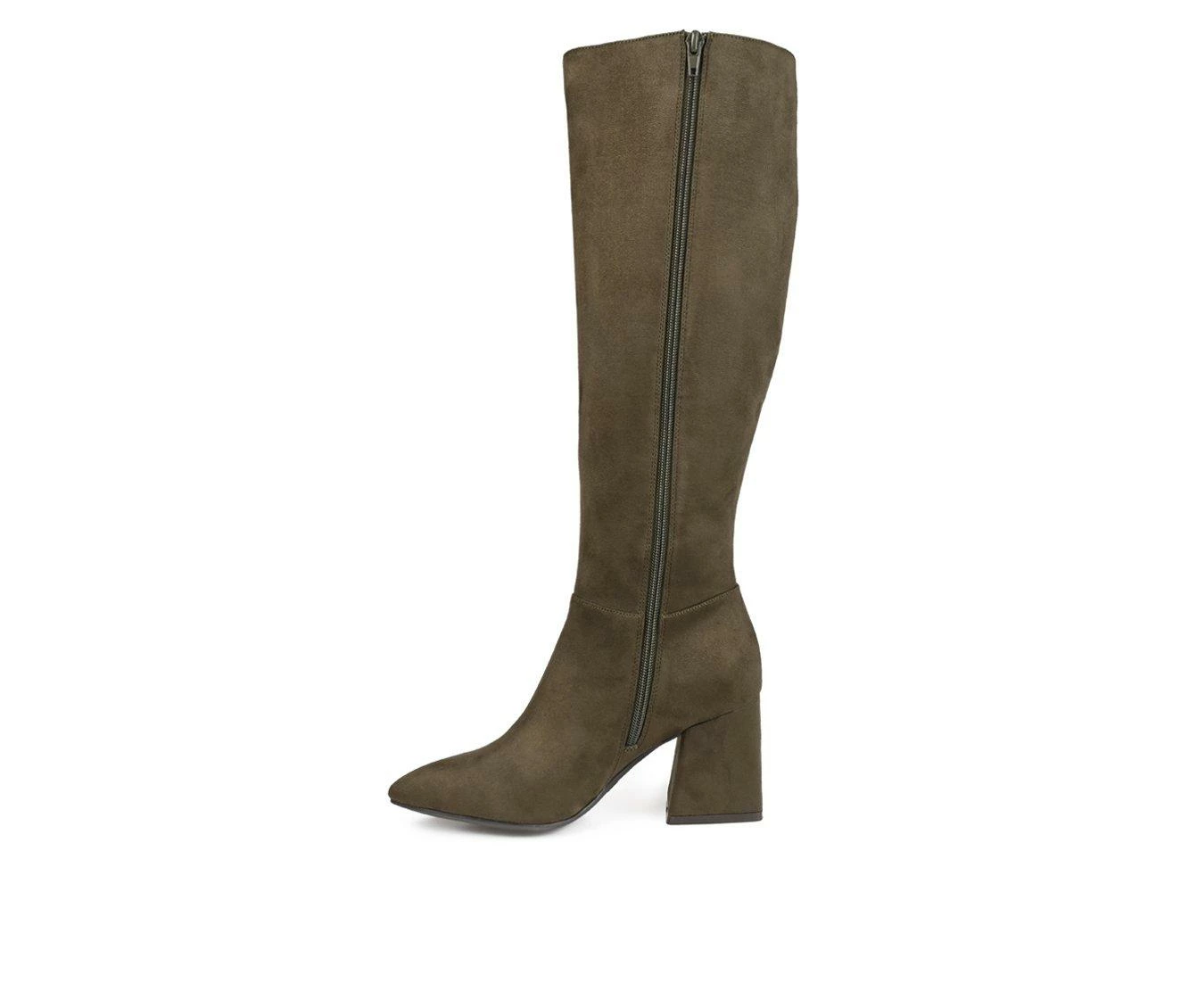 Promo 👏 Women's Journee Collection Idinna Extra Wide Calf Knee High 🥾 Boots Olive 🔥 4 Promo 👏 Women's Journee Collection Idinna Extra Wide Calf Knee High 🥾 Boots Olive 🔥 - Image 4