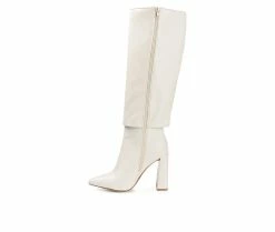 Outlet 😉 Women's Journee Collection Aurorra Extra Wide Calf Knee High 🥾 Boots Bone 🤩 9 Outlet 😉 Women's Journee Collection Aurorra Extra Wide Calf Knee High 🥾 Boots Bone 🤩 -London Fog Sales 3 282