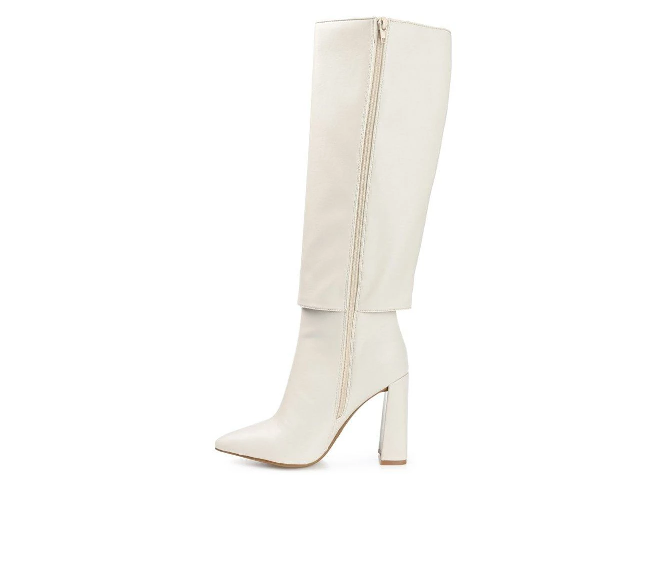 Outlet 😉 Women's Journee Collection Aurorra Extra Wide Calf Knee High 🥾 Boots Bone 🤩 4 Outlet 😉 Women's Journee Collection Aurorra Extra Wide Calf Knee High 🥾 Boots Bone 🤩 - Image 4