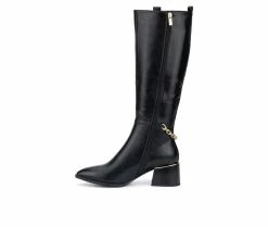Best deal 😍 Women's Torgeis Juniper Knee High 🥾 Boots Black ⭐ 9 Best deal 😍 Women's Torgeis Juniper Knee High 🥾 Boots Black ⭐ -London Fog Sales 3 288