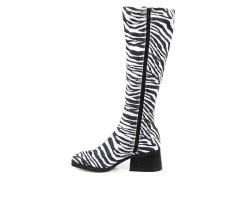 Best Sale ๐ Women's Journee Collection Aureila Wide Calf Knee High ๐ฅพ Boots Zebra ๐ 9 Best Sale ๐ Women's Journee Collection Aureila Wide Calf Knee High ๐ฅพ Boots Zebra ๐ -London Fog Sales 3 289
