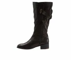 Deals 😍 Women's SAVA Tatum Knee High 🥾 Boots Black 🔔 -London Fog Sales 3 310