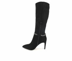 Discount 😀 Women's XOXO Talayah Knee High 🥾 Boots Black ⭐ 9 Discount 😀 Women's XOXO Talayah Knee High 🥾 Boots Black ⭐ -London Fog Sales 3 312