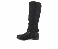 Cheap 🧨 Women's XOXO Mema-WC Knee High 🥾 Boots Black 🧨 -London Fog Sales 3 313
