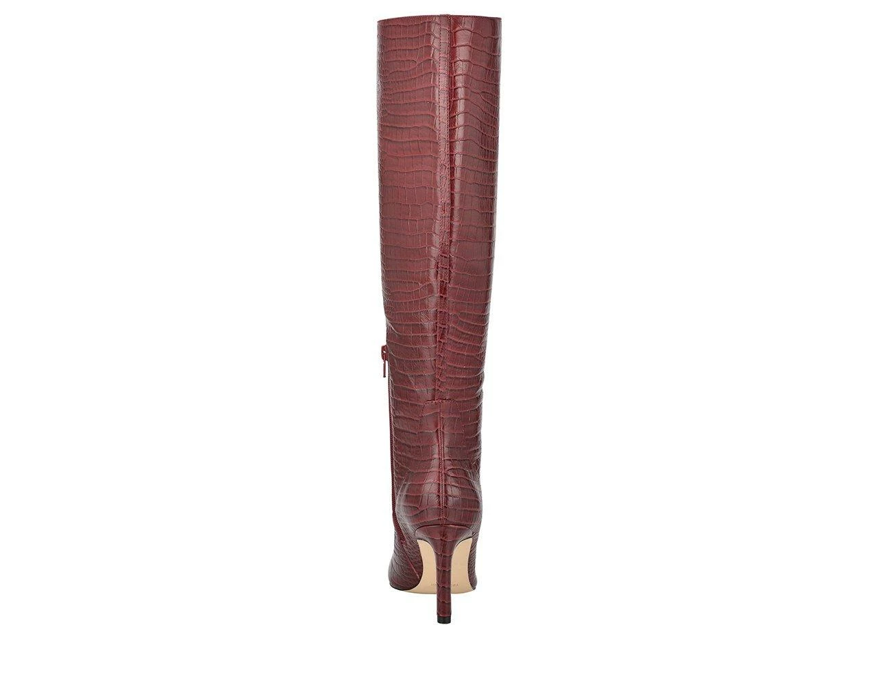 Cheap โจ Women's Nine West Maxim Stiletto Knee High ๐ฅพ Boots Red Croco Lea ๐ 4 Cheap โจ Women's Nine West Maxim Stiletto Knee High ๐ฅพ Boots Red Croco Lea ๐ - Image 4