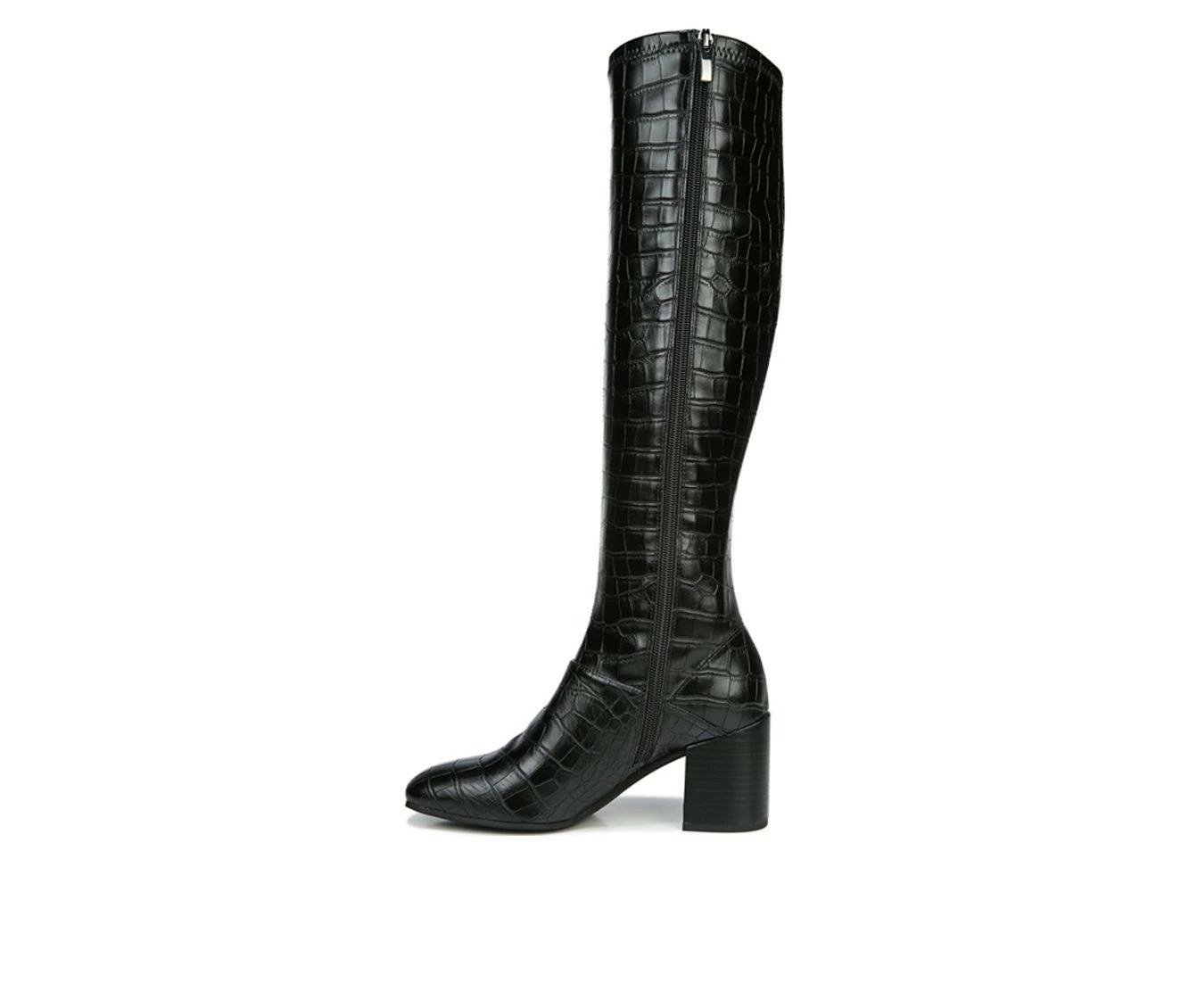 Brand new โค๏ธ Women's Franco Sarto Tribute Knee High ๐ฅพ Boots Black Croco ๐ 4 Brand new โค๏ธ Women's Franco Sarto Tribute Knee High ๐ฅพ Boots Black Croco ๐ - Image 4