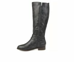 New 👏 Women's Journee Collection Ivie Knee High 🥾 Boots Grey 💯 -London Fog Sales 3 363