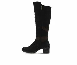 Best deal 👏 Women's SPRING STEP Gemisola Knee High 🥾 Boots Black 🔔 9 Best deal 👏 Women's SPRING STEP Gemisola Knee High 🥾 Boots Black 🔔 -London Fog Sales 3 376