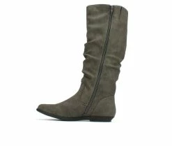 Promo ๐ Women's Cliffs By White Mountain Francie Ruched Knee High ๐ฅพ Boots Charcoal ๐ 9 Promo ๐ Women's Cliffs By White Mountain Francie Ruched Knee High ๐ฅพ Boots Charcoal ๐ -London Fog Sales 3 380