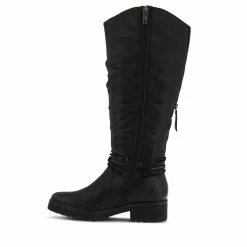 Hot Sale 😉 Women's SPRING STEP Vanquish Knee High 🥾 Boots Black ✨ -London Fog Sales 3 381
